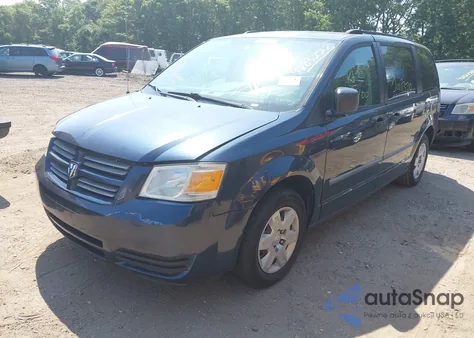 2008 Dodge Grand Caravan Se from USA, damaged, VIN 1D8HN44HX8B187938